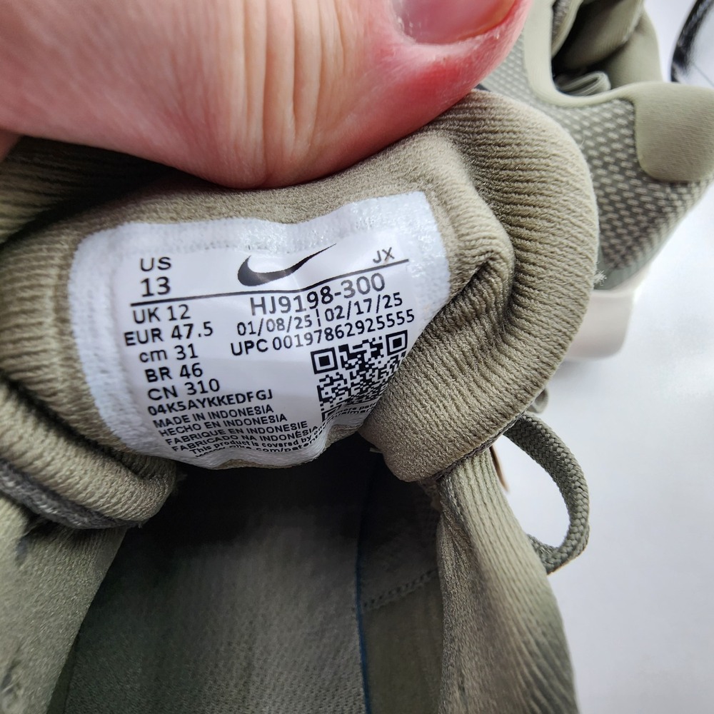 Nike Revolution 8 Shoes Mens Size‎ 13 Light Army Black Jade Horizon Sneaker NEW - Picture 8 of 11
